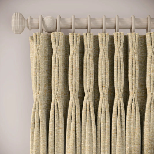 Double Dutch Curtains - Eco Boucle - Demerara
