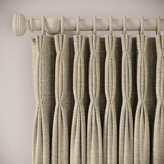 Double Dutch Curtains - Eco Boucle - Tabby Cat