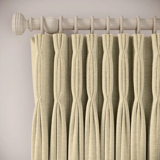 Double Dutch Curtains - Eco Boucle - Viennese Whirl