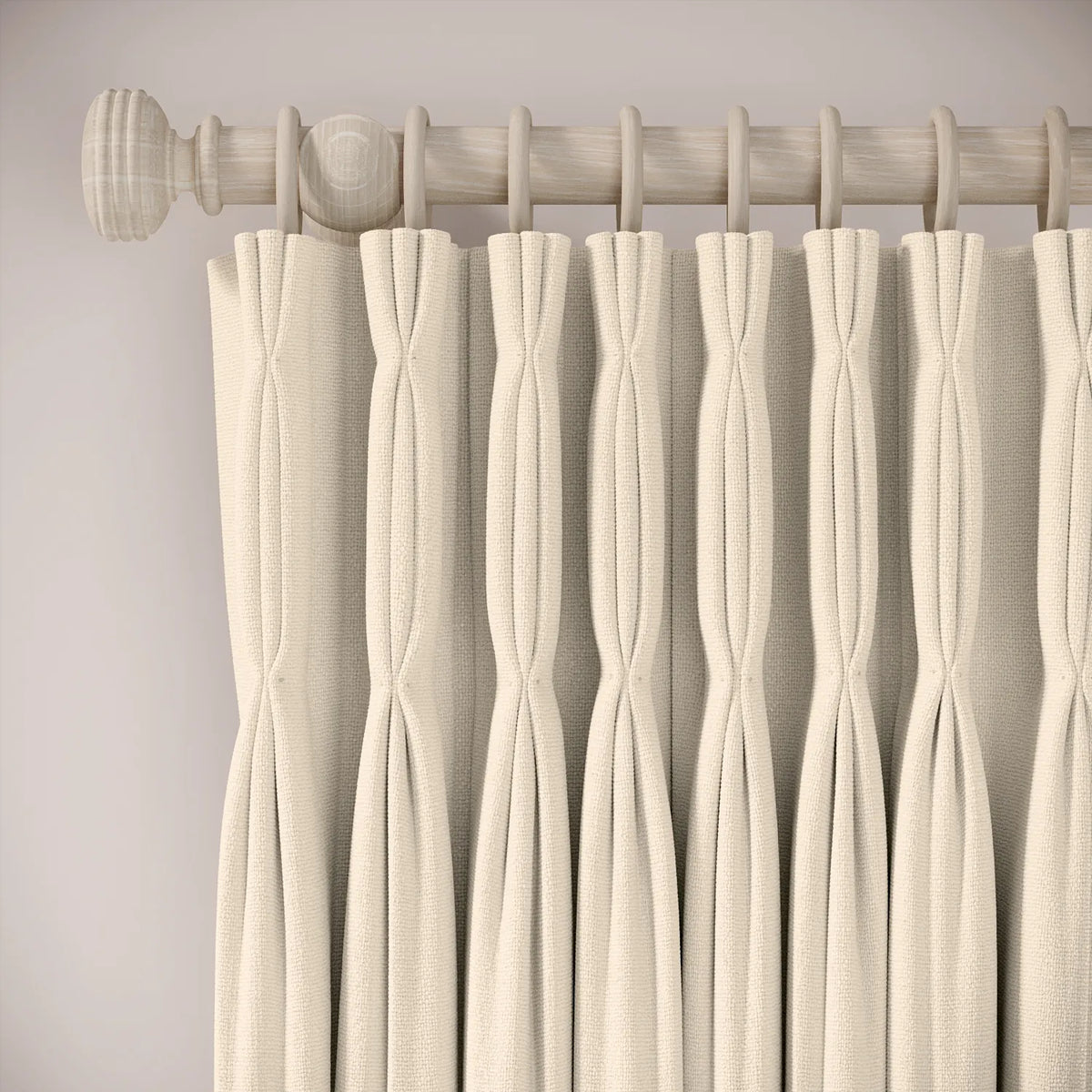 Double Dutch Curtains - Eco Weave - Crump