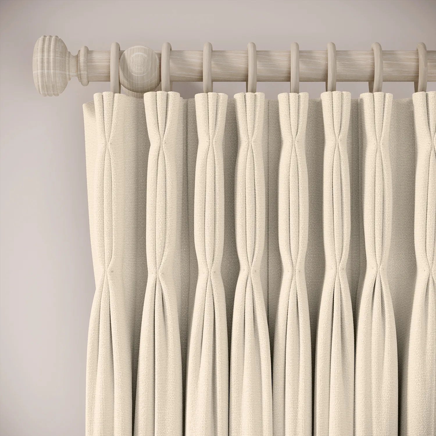 Double Dutch Curtains - Eco Weave - Crump