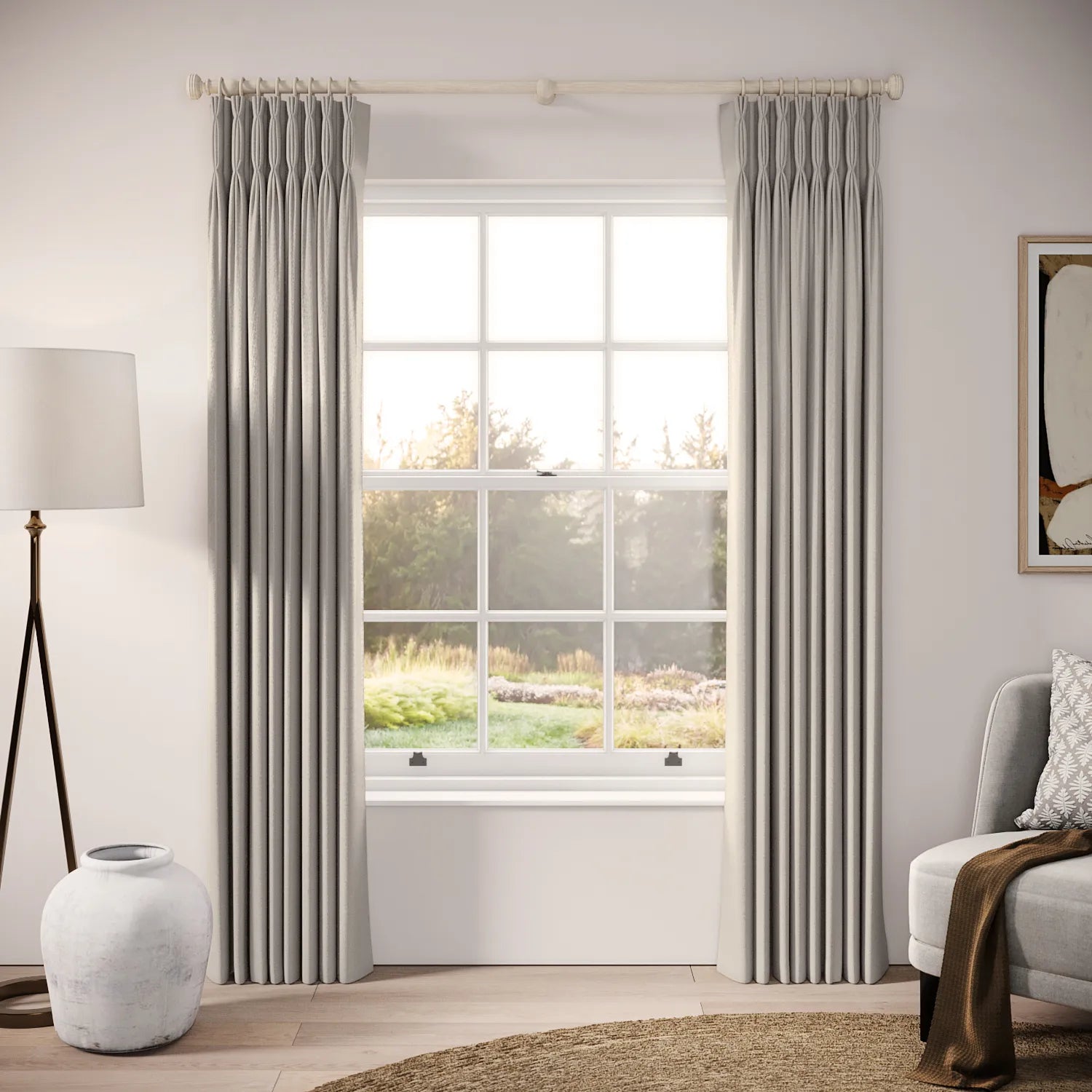 Double Dutch Curtains - Eco Weave - Grandmama