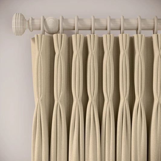 Double Dutch Curtains - Eco Weave - Limpet