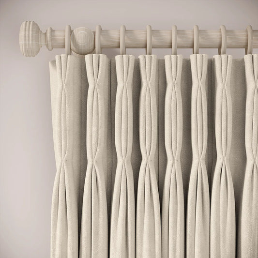 Double Dutch Curtains - Eco Weave - Macchiato