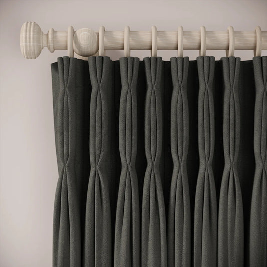 Double Dutch Curtains - Eco Weave - Nimbus