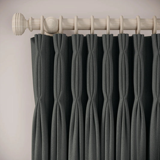 Double Dutch Curtains - Eco Weave - Plunge