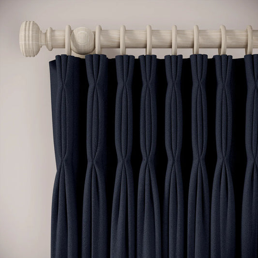 Double Dutch Curtains - Eco Weave - Submarine