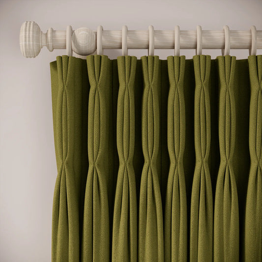Double Dutch Curtains - Eco Weave - Thyme Lord