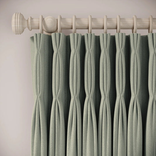 Double Dutch Curtains - Eco Weave - Tidal Pool
