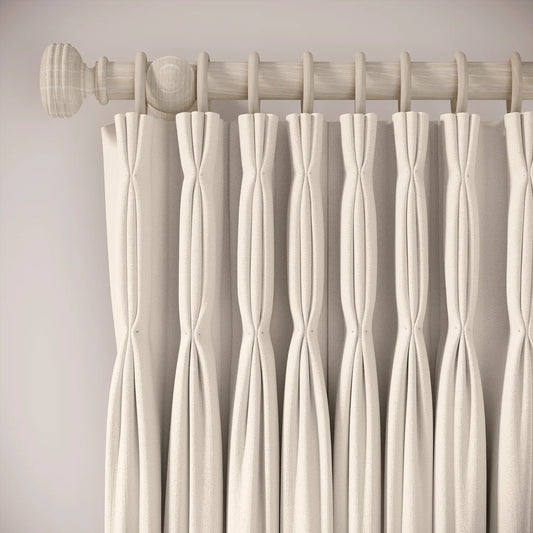 Double Dutch Curtains - Linen Blend - Chamonix