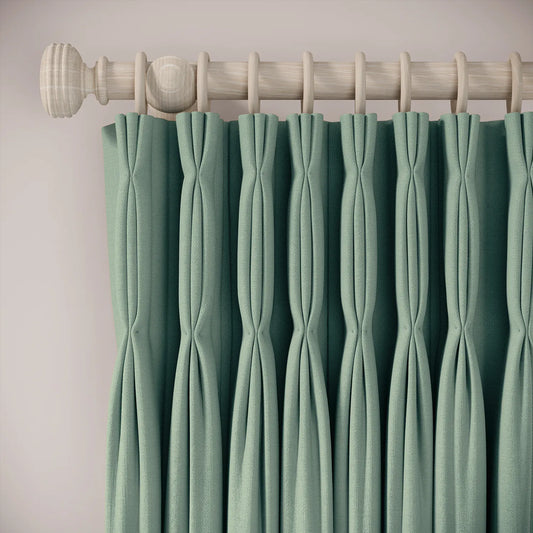 Double Dutch Curtains - Linen Blend - Rockpool