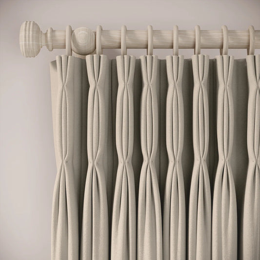 Double Dutch Curtains - Linen Blend - Skimming