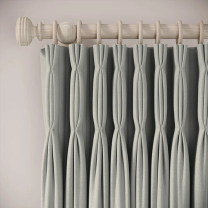 Double Dutch Curtains - Linen Blend - Villa Blue