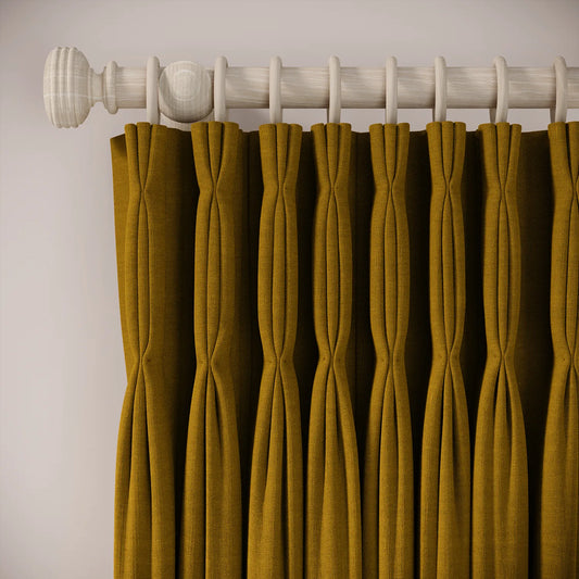 Double Dutch Curtains - Pure Linen - Cezanne