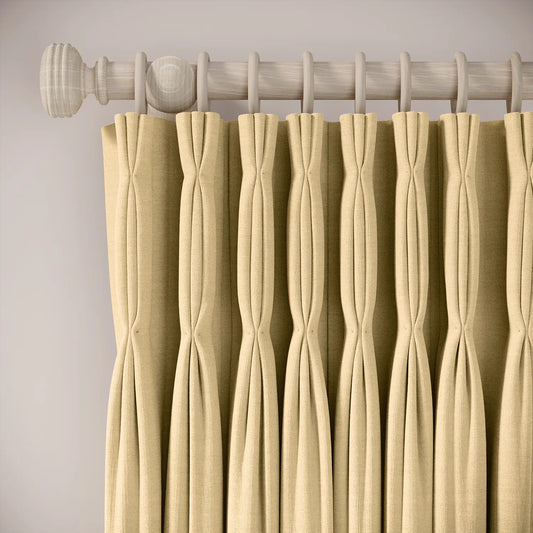 Double Dutch Curtains - Pure Linen - Overnight Oats