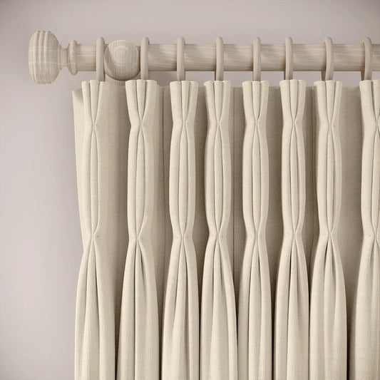 Double Dutch Curtains - Pure Linen - Shakespeare