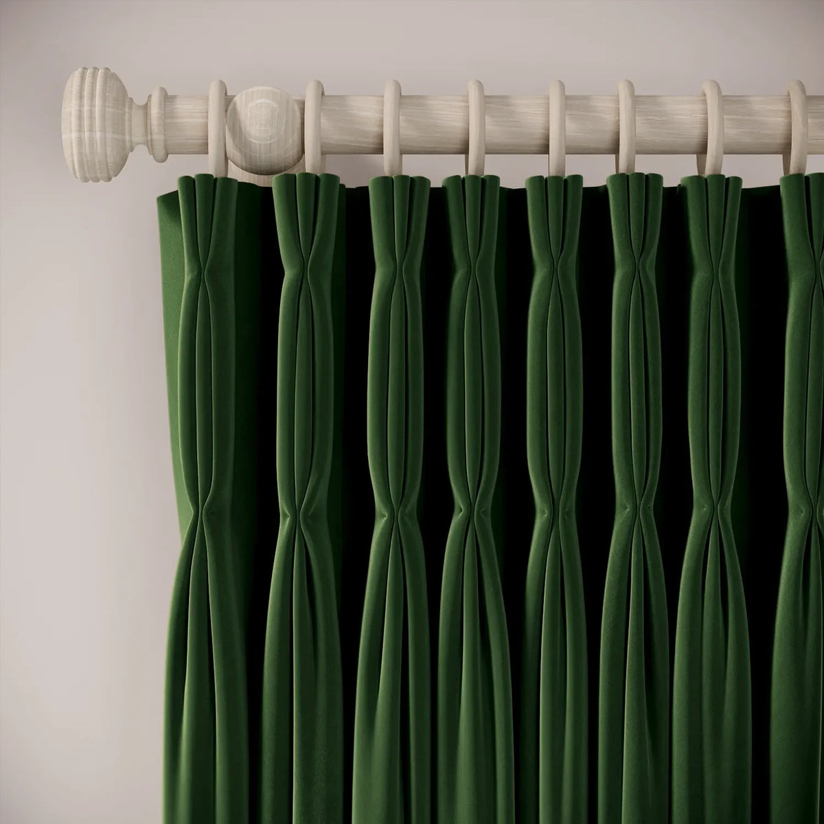 Double Dutch Curtains - Soft Velvet - Billiards