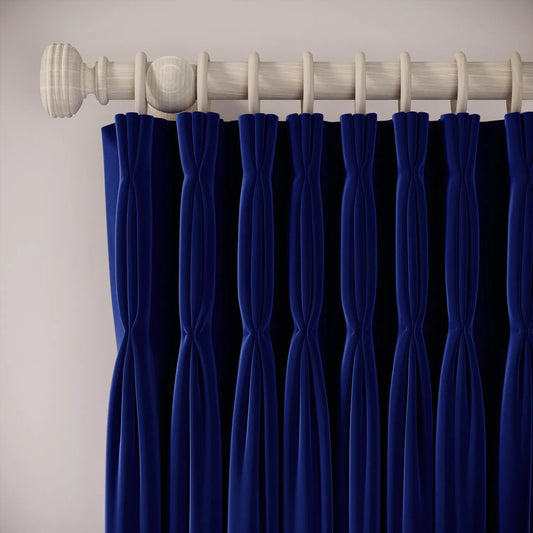 Double Dutch Curtains - Soft Velvet - Darling