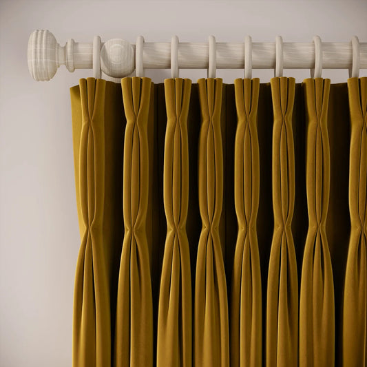 Double Dutch Curtains - Soft Velvet - Lucky Strike