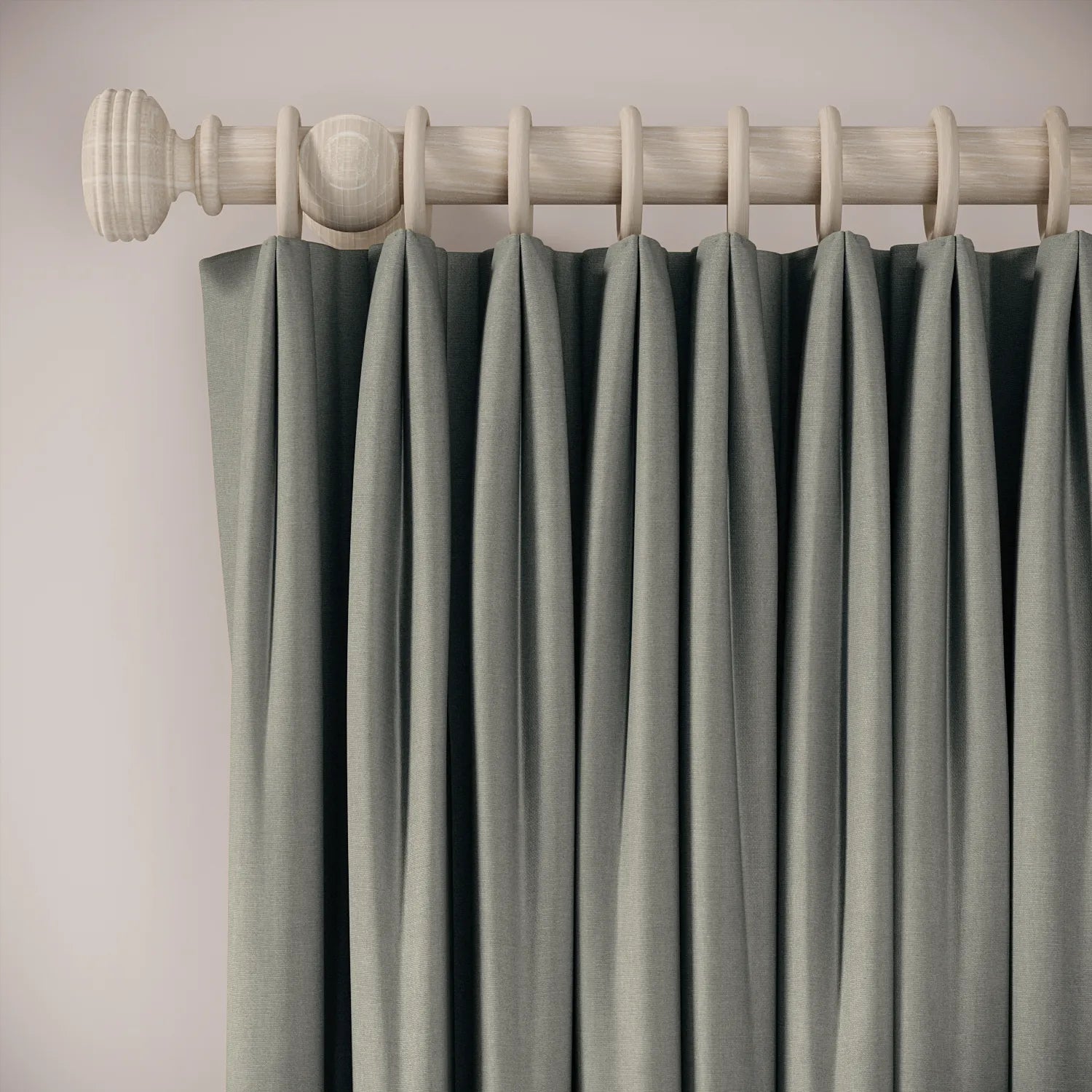 Fido Curtains - Brushed Cotton - Ariel