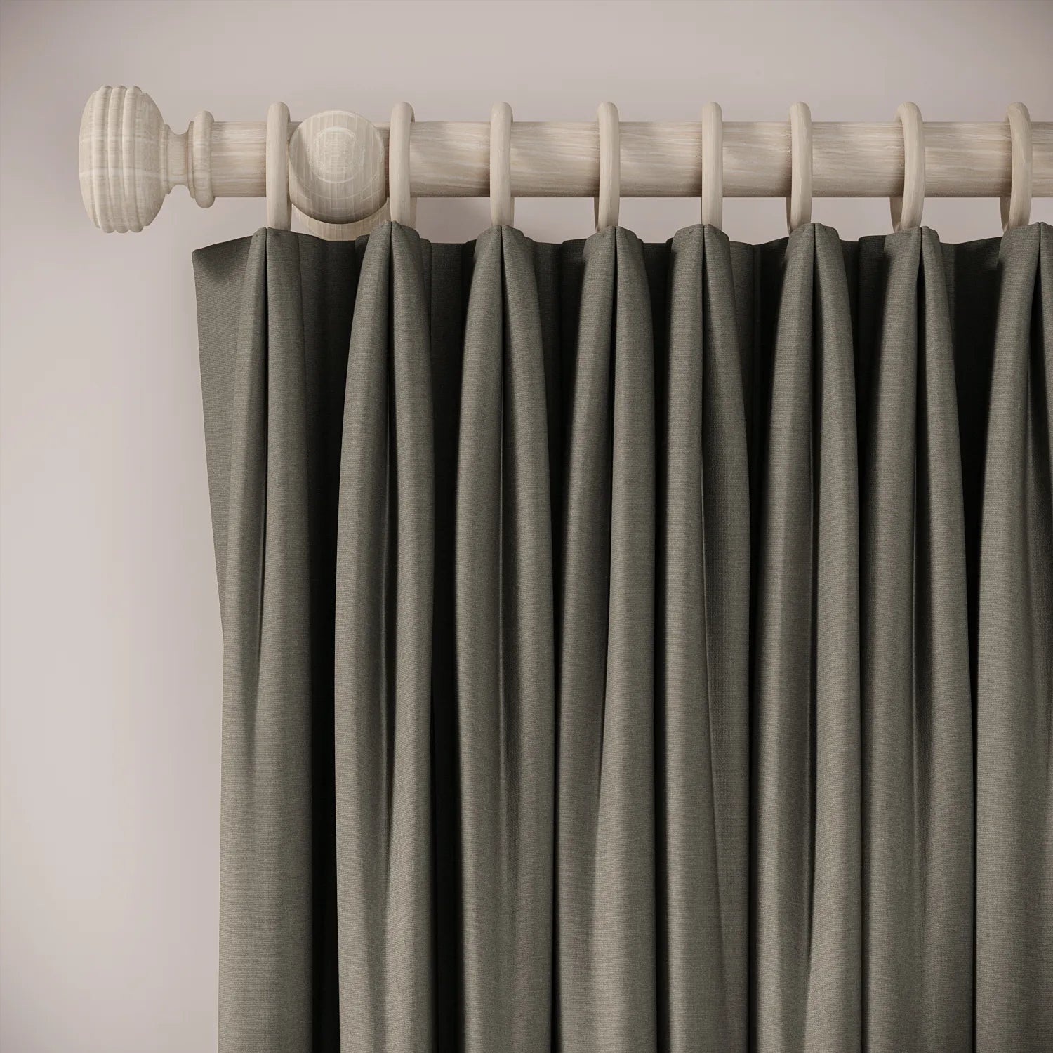 Fido Curtains - Brushed Cotton - Stratus