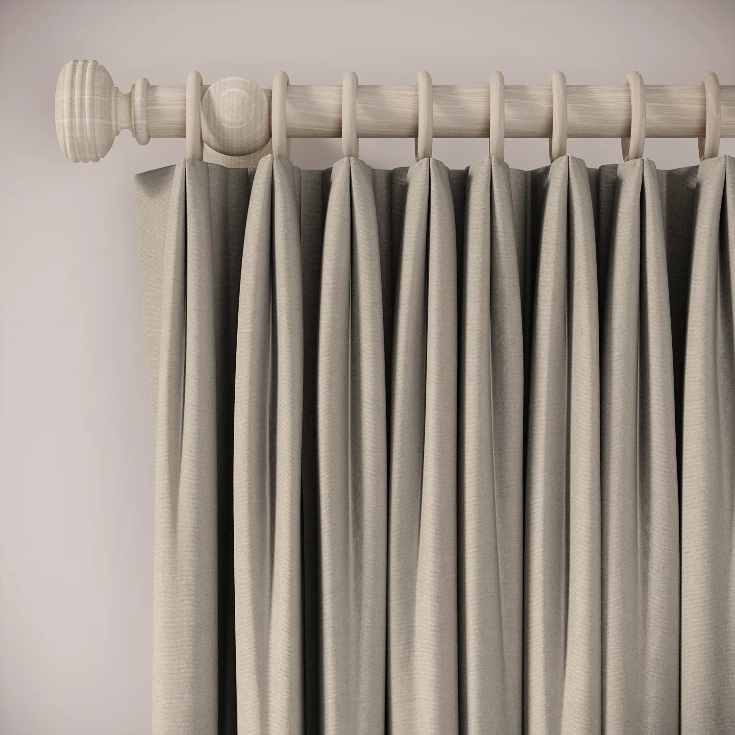Fido Curtains - Brushed Cotton - Town Mouse
