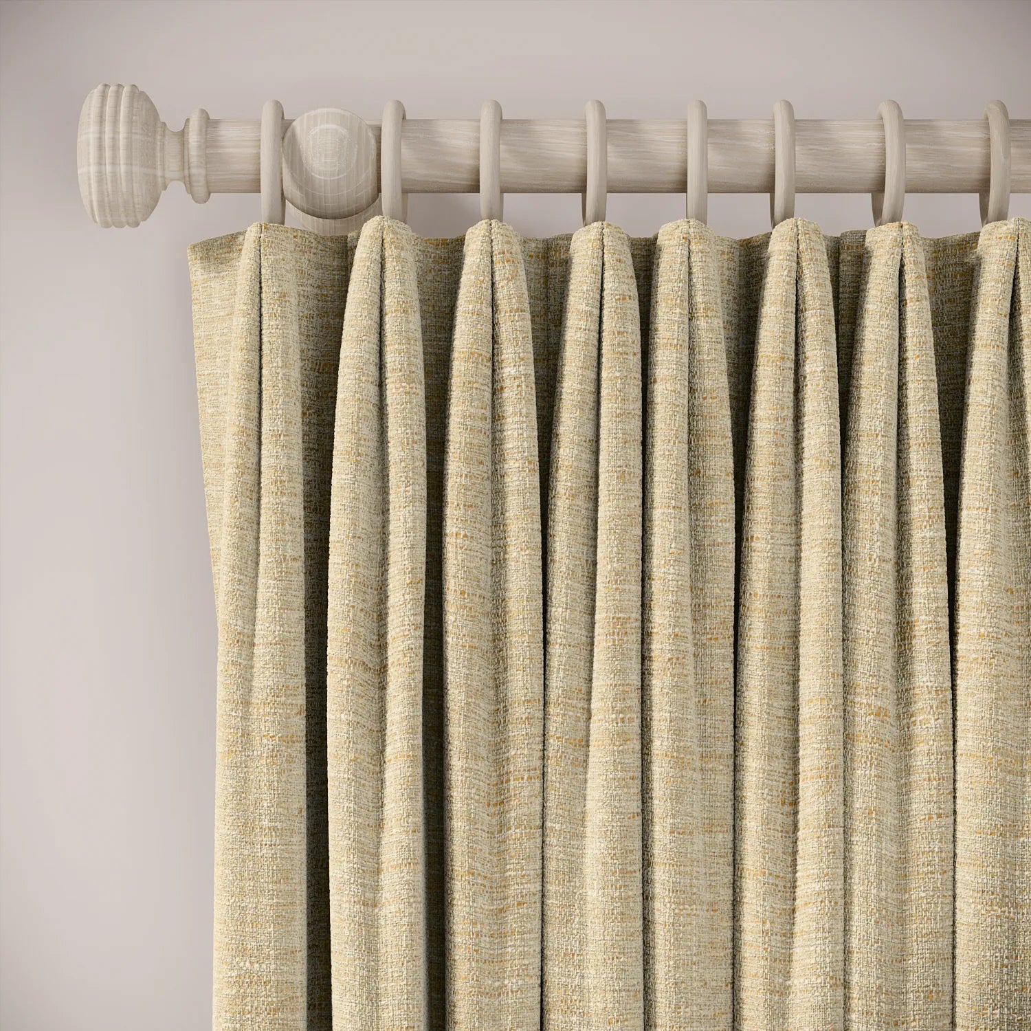 Fido Curtains - Eco Boucle - Demerara