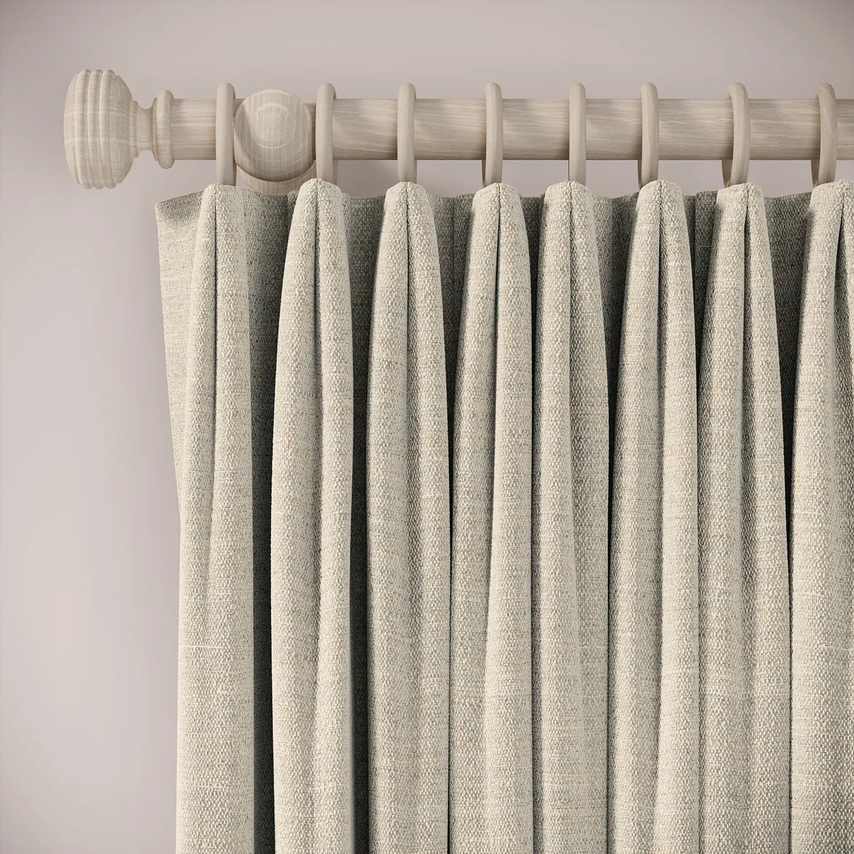 Fido Curtains - Eco Boucle - Pebblish