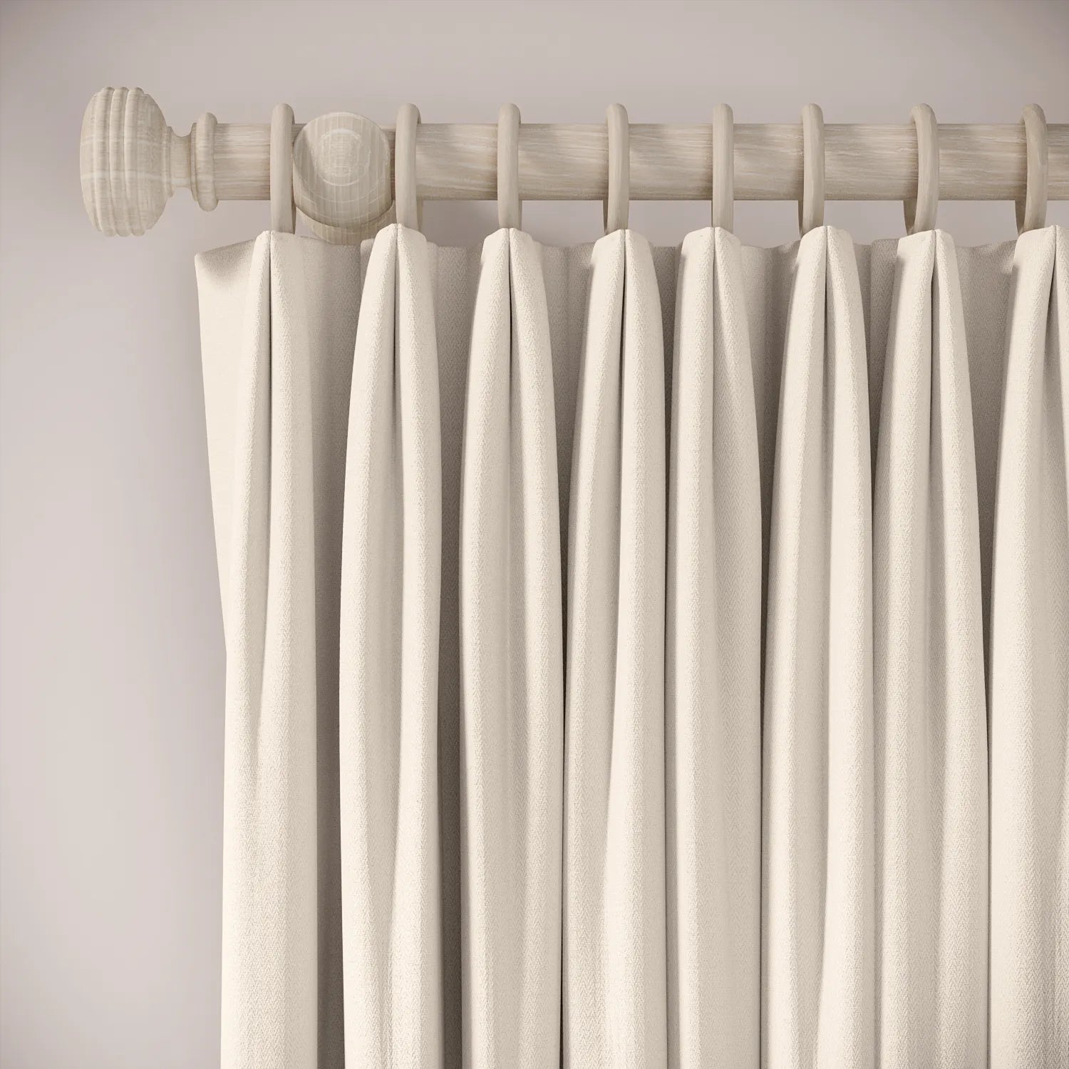Fido Curtains - Linen Blend - Chamonix