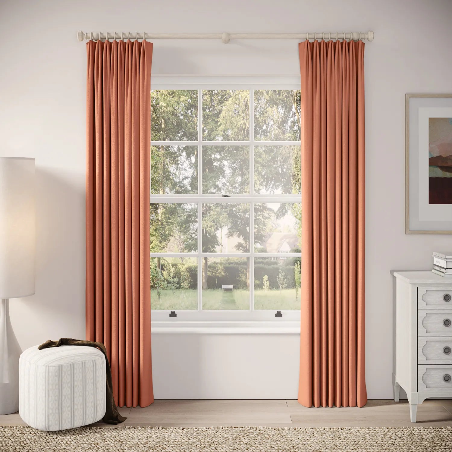 Fido Curtains - Linen Blend - Dimples