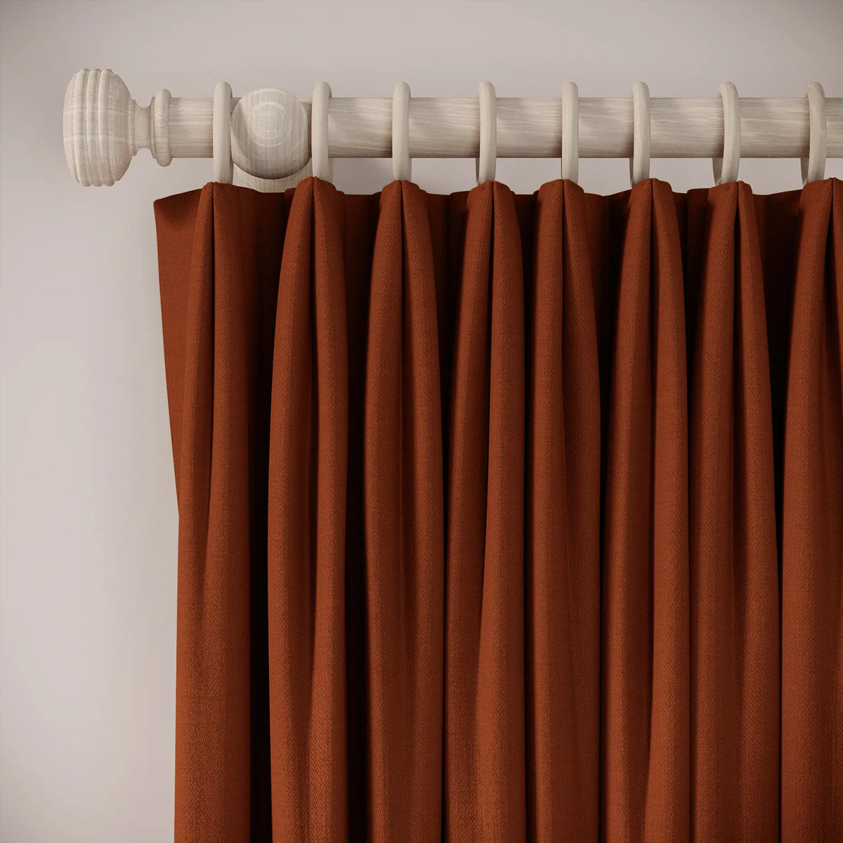 Fido Curtains - Linen Blend - Flare