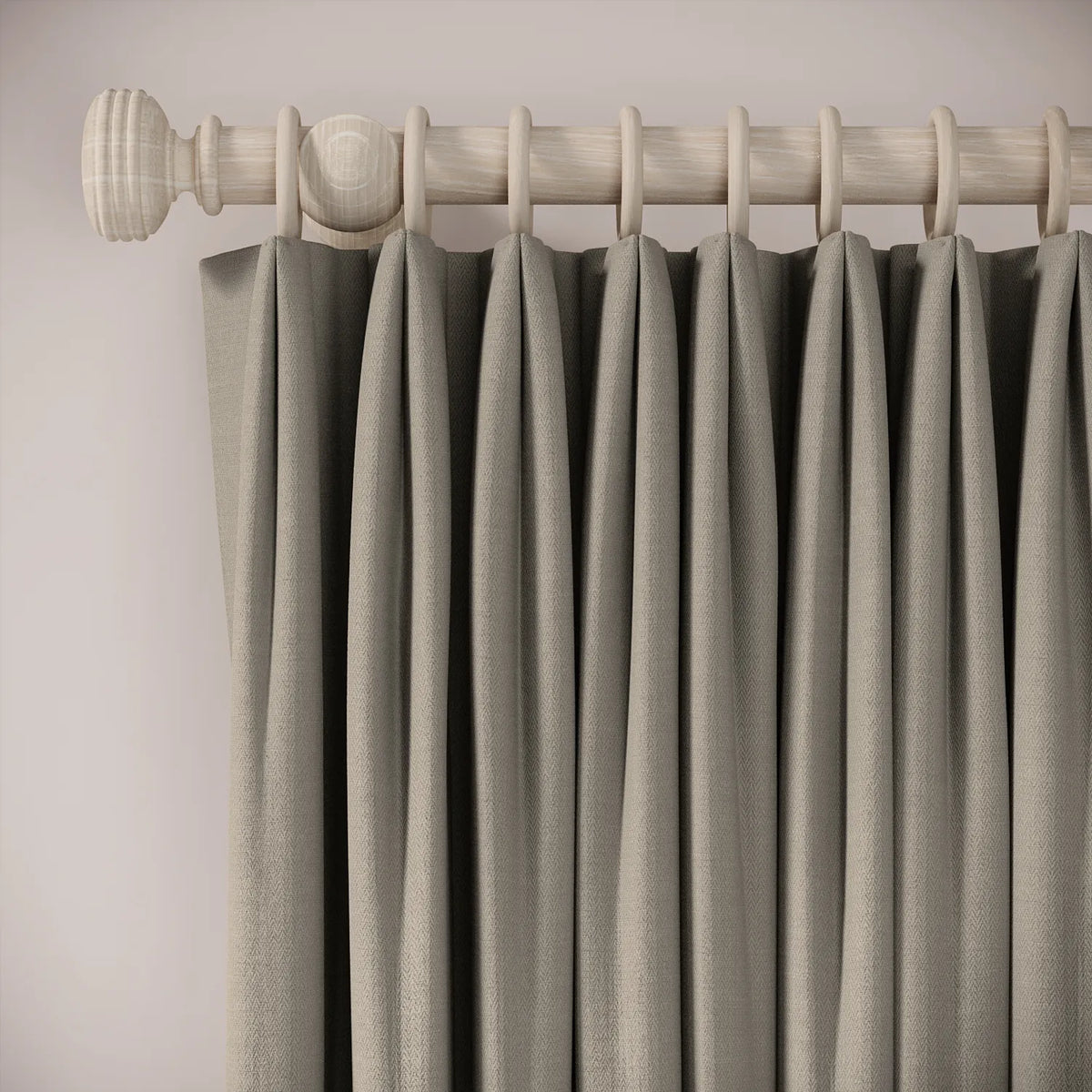Fido Curtains - Linen Blend - Simmer