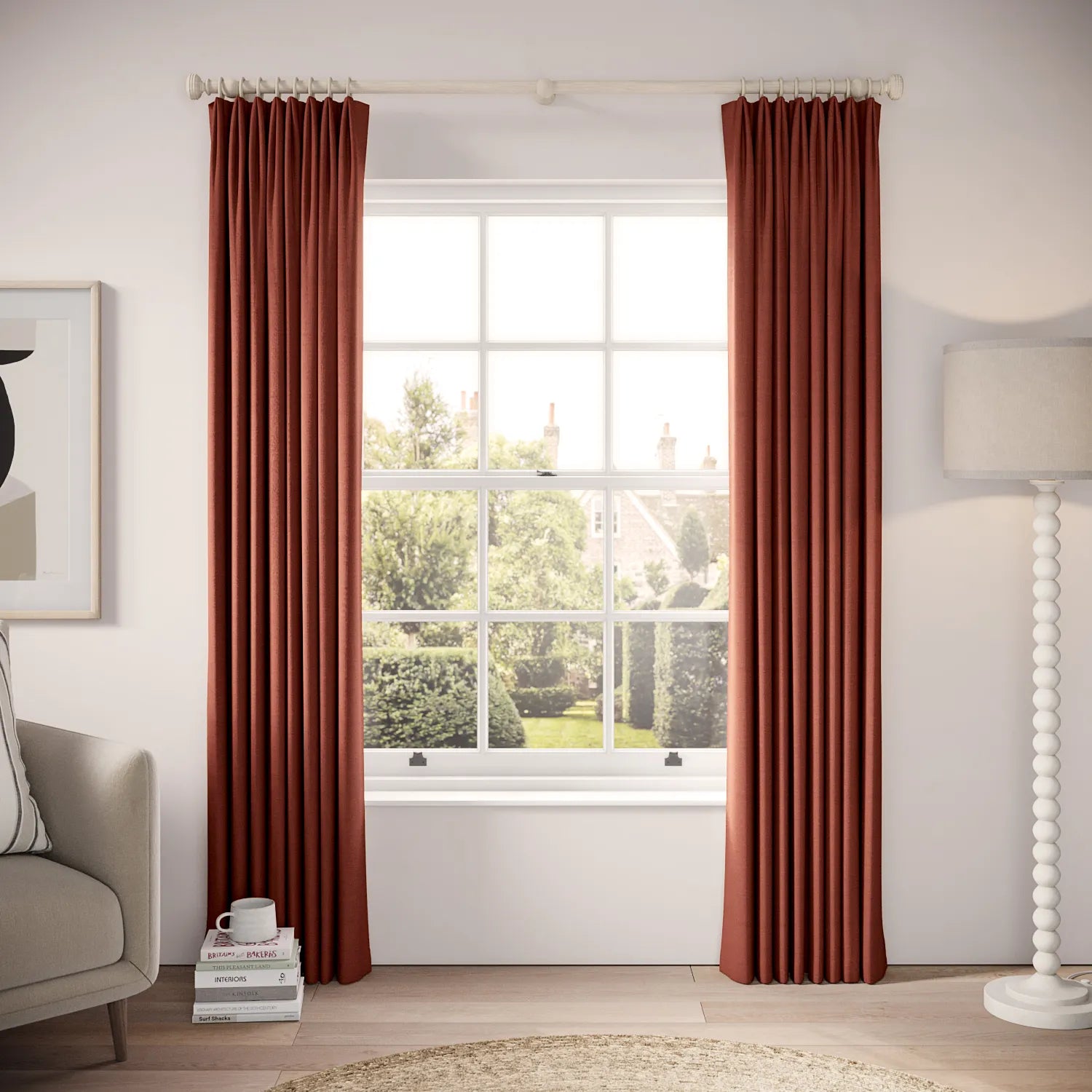 Fido Curtains - Pure Linen - Oscar Night