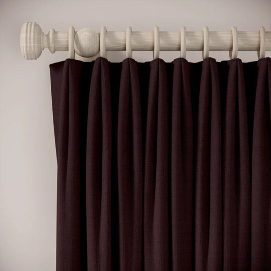 Fido Curtains - Pure Linen - Plumble