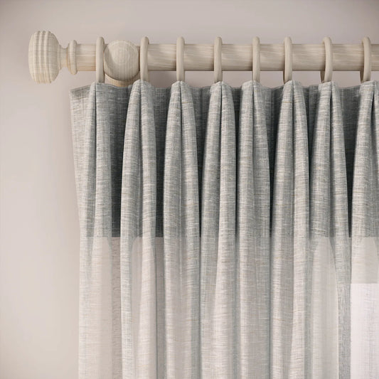 Fido Curtains - Slubby Sheer - Reykjavik