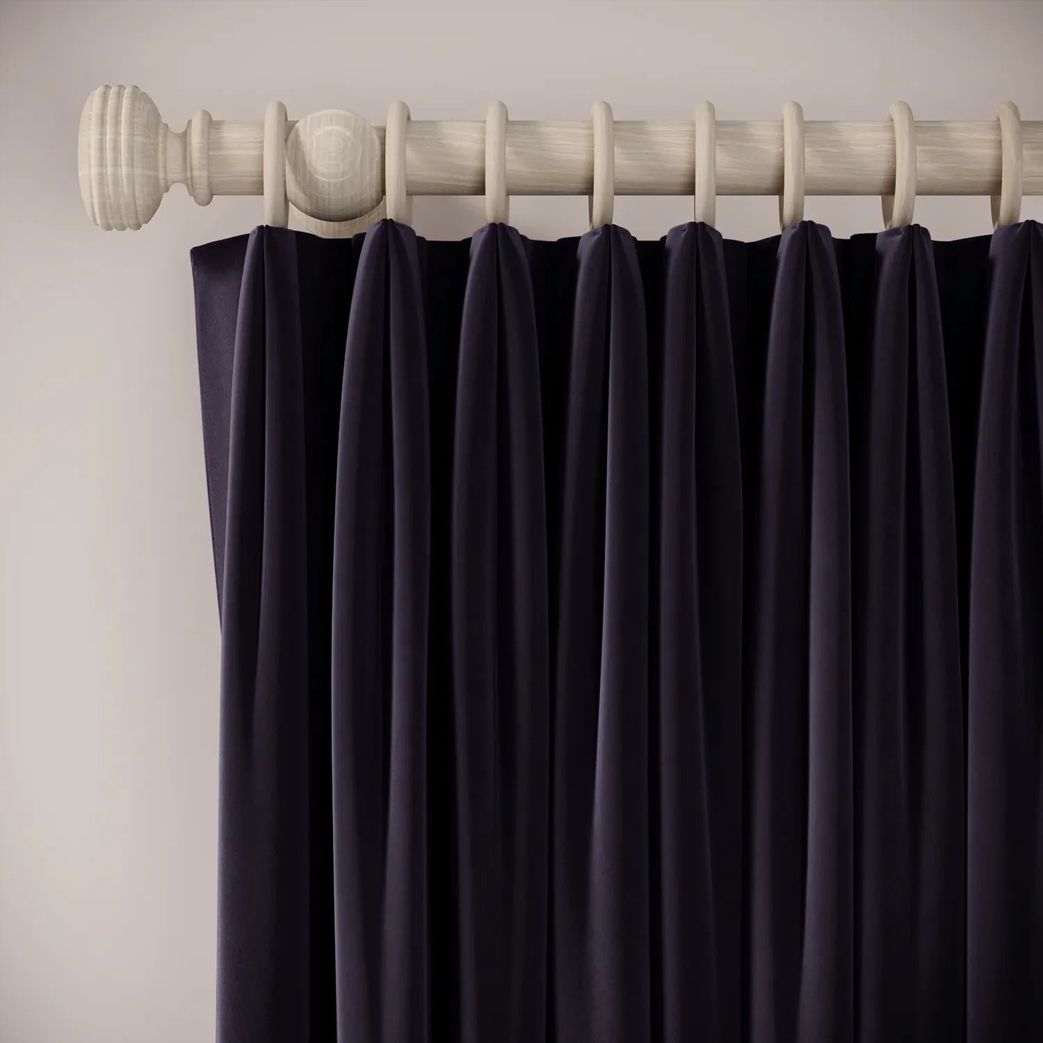 Fido Curtains - Soft Velvet - Bramble Jam