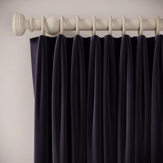 Fido Curtains - Soft Velvet - Bramble Jam