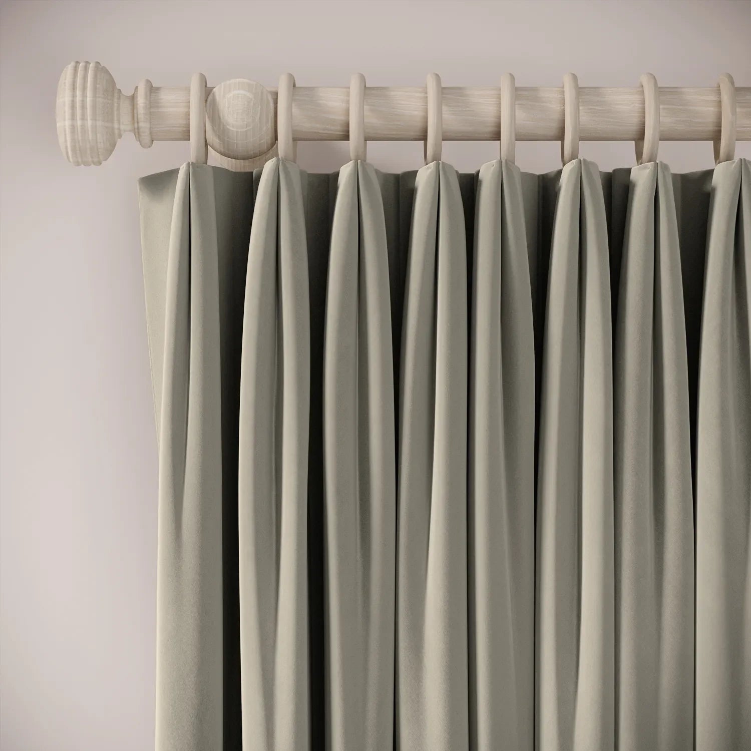 Fido Curtains - Soft Velvet - Cornish