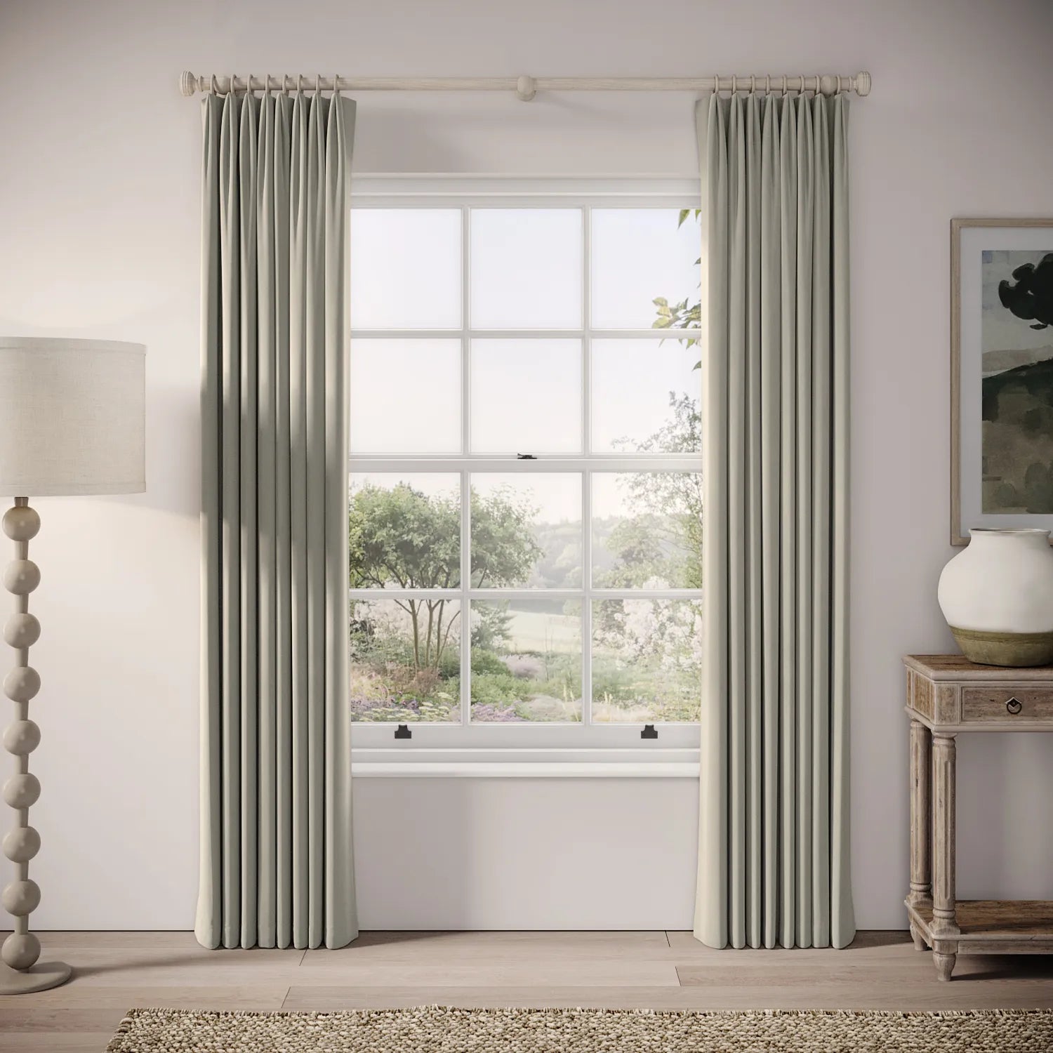 Fido Curtains - Soft Velvet - Cornish