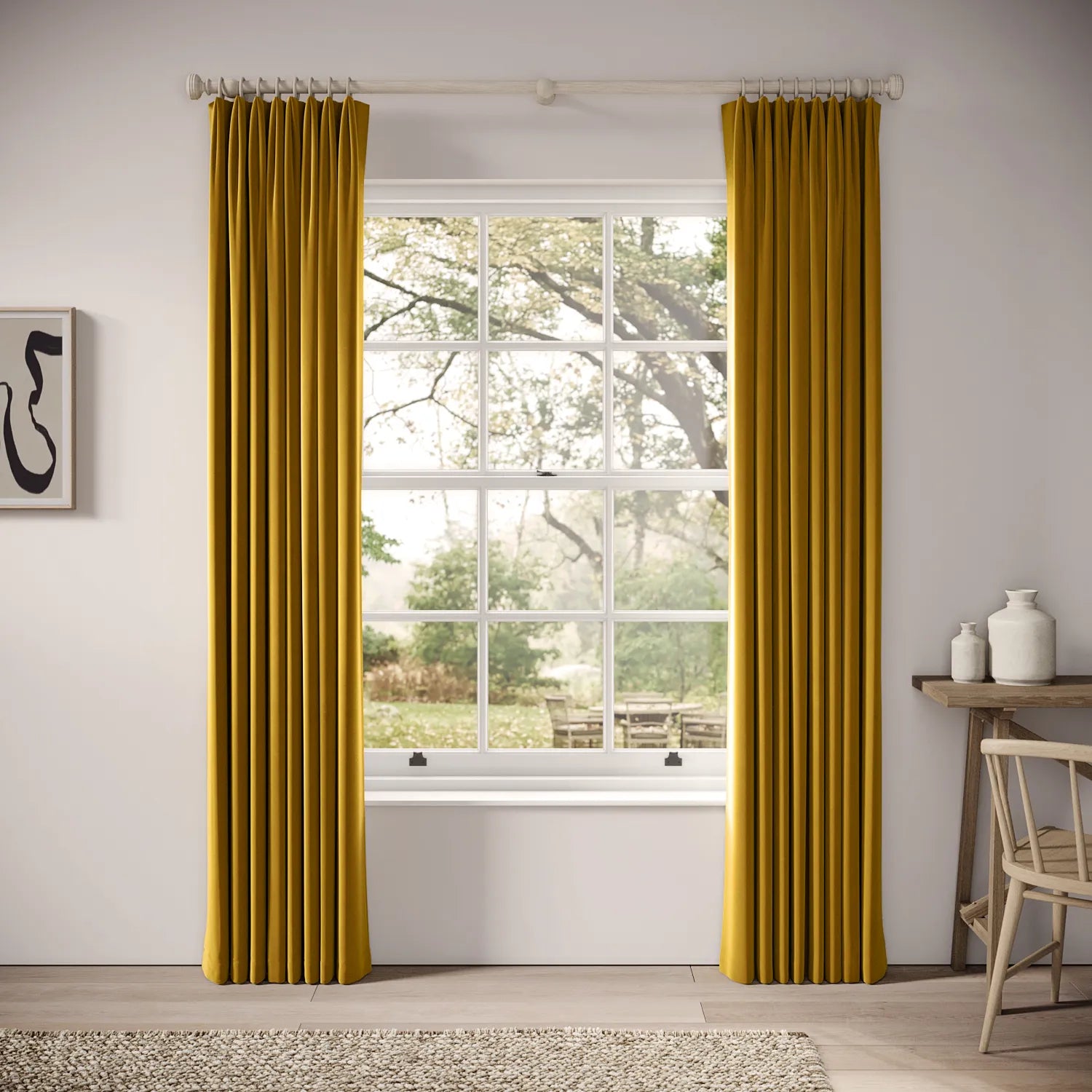 Fido Curtains - Soft Velvet - Lucky Strike