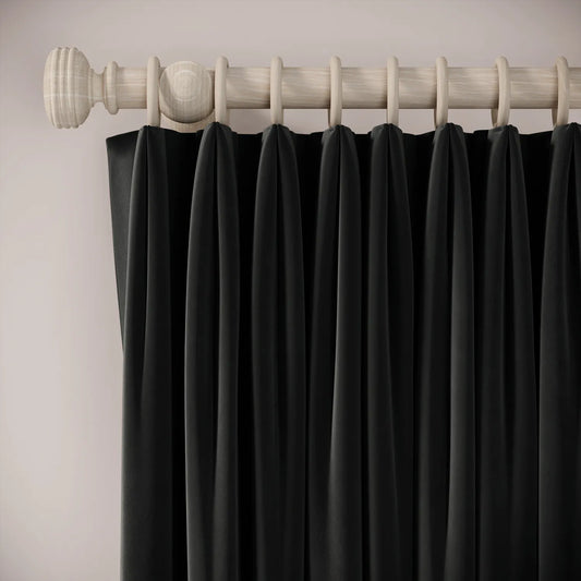 Fido Curtains - Soft Velvet - Void