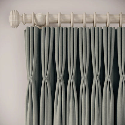 His Nibs Curtains - Brushed Cotton - Ariel