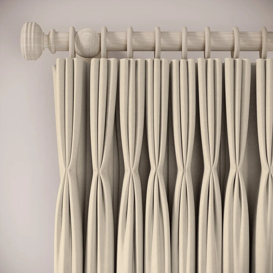 His Nibs Curtains - Brushed Cotton - Eggbox