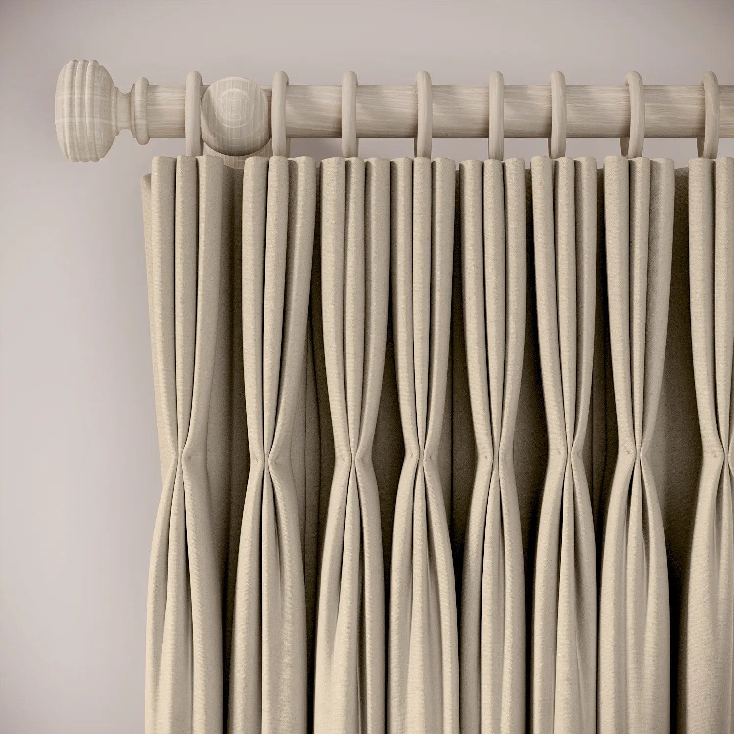 His Nibs Curtains - Brushed Cotton - Mantlepiece