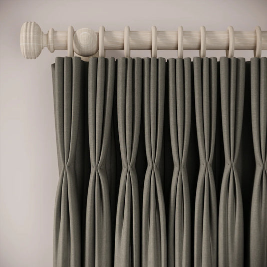 His Nibs Curtains - Brushed Cotton - Stratus
