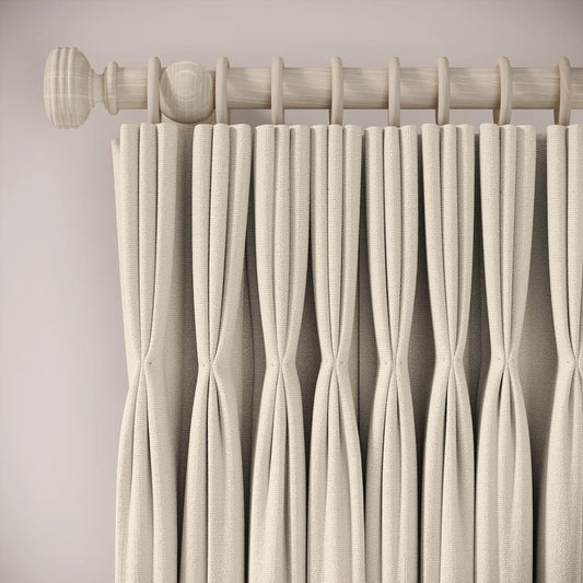 His Nibs Curtains - Eco Weave - Macchiato