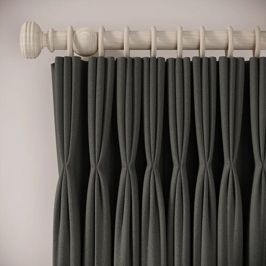 His Nibs Curtains - Eco Weave - Nimbus