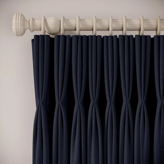 His Nibs Curtains - Eco Weave - Submarine