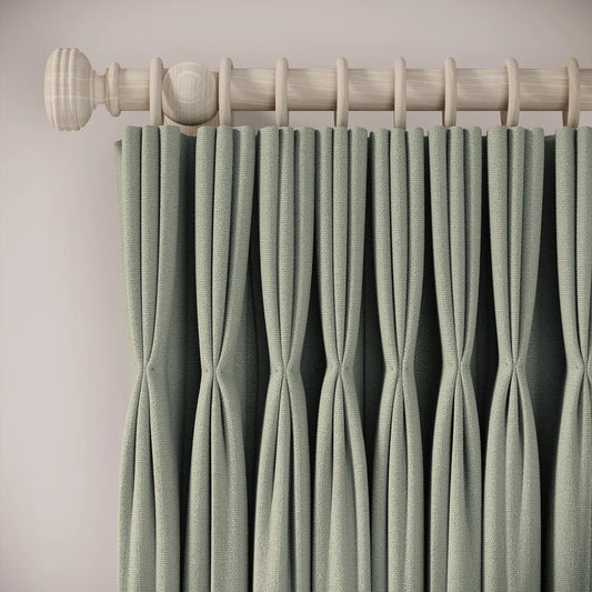 His Nibs Curtains - Eco Weave - Tidal Pool