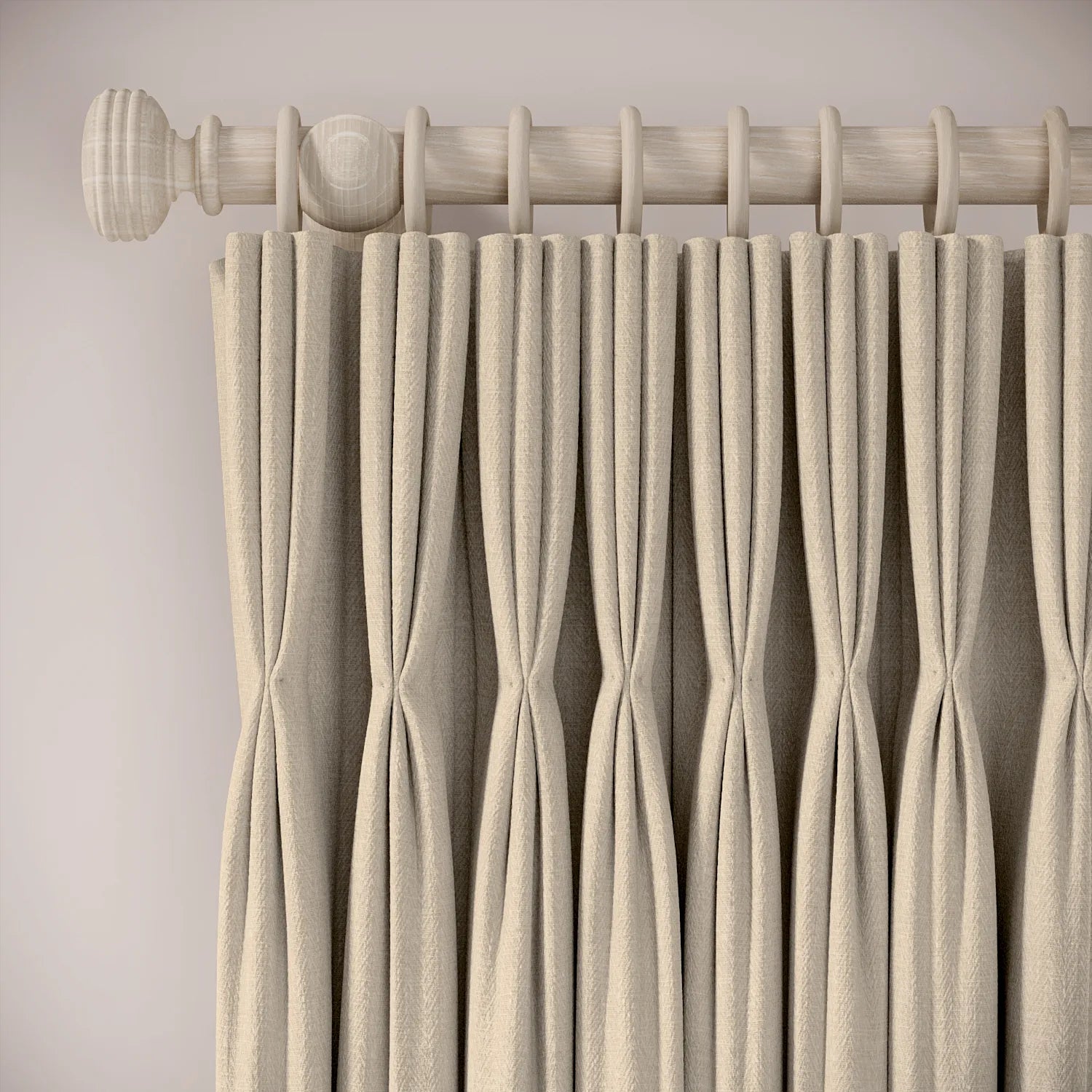 His Nibs Curtains - House Fabric - Dunnock